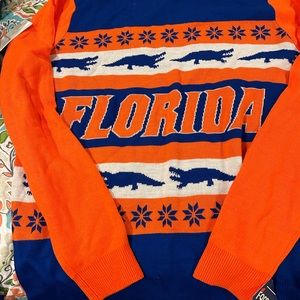 FLORIDA GATORS XL sweater!  Brand new, never worn with tags